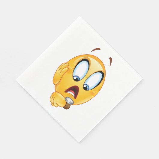 Serviette En Papier Serveurs Emoji Stabilisés (Coin)
