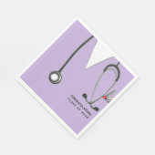 Serviette En Papier Service de remise des diplômes de l'infirmière RN  (Coin)