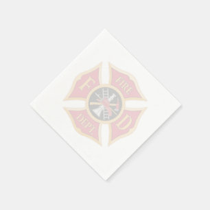 Serviette En Papier Service d'incendie Maltese Cross Naples