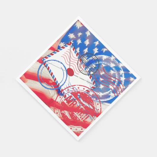 Serviette En Papier Service postal (Coin)