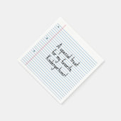 Serviette En Papier Service Spécial Personnalisé Déjeuner serviettes (Coin)