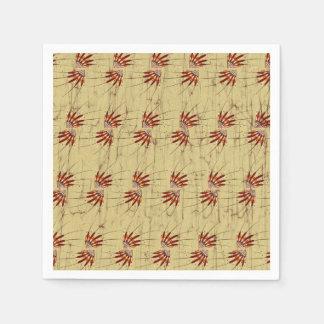 Serviette En Papier Serviette à cocktails avec motif Fabric