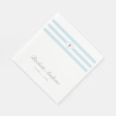 Serviette En Papier Serviette classique de baptême de croix (Coin)