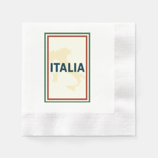 Serviette En Papier Serviette de cocktail Italia