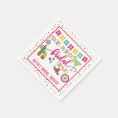 Serviette En Papier Serviette de fête prénuptiale moyenne Nacho - Wh (Coin)