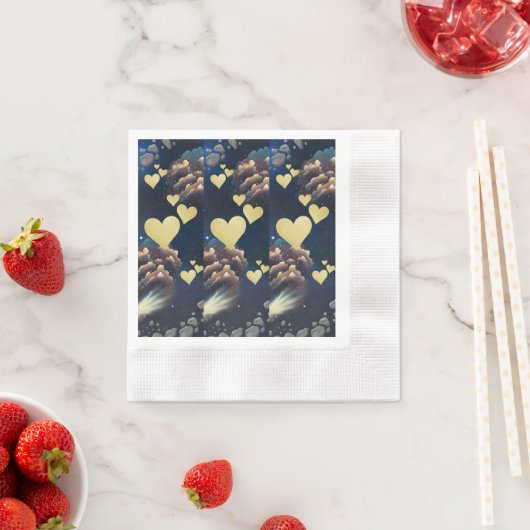 Serviette En Papier Serviette de table (En situation)