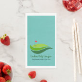 Serviette En Papier Serviette d'hôte de la Ladies Golf League (En situation)