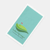 Serviette En Papier Serviette d'hôte de la Ladies Golf League (Coin)
