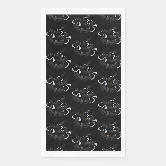 Serviette En Papier Serviette d'hôte en papier d'Halloween (Devant)