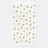 Serviette En Papier Serviette d'hôte Little Cutie Orange Napkin (Devant)