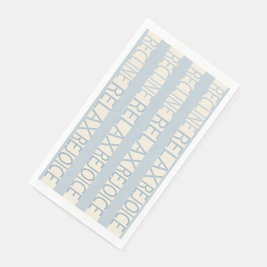 Serviette En Papier Serviette d'hôte Pâque serviettes Recline Relax Bl (Coin)