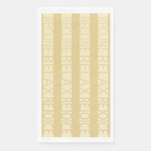 Serviette En Papier Serviette d'hôte Pâque serviettes Recline Relax Go