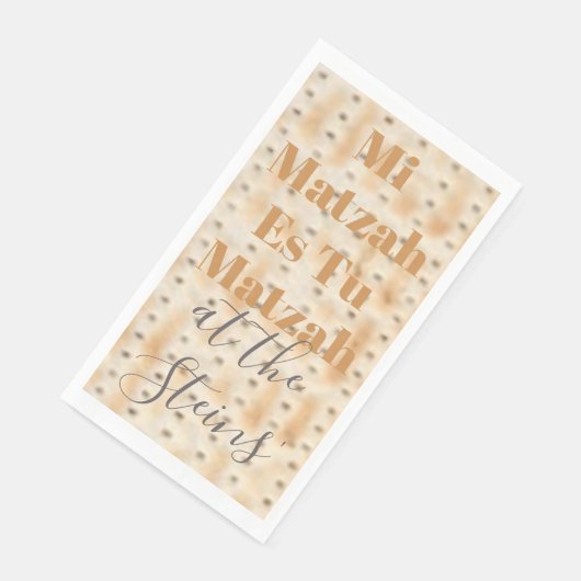 Serviette En Papier Serviette d'hôte Pâques serviettes Mi Matzah (Coin)