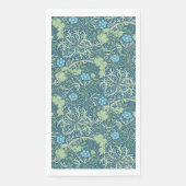 SERVIETTE EN PAPIER SERVIETTE D'HÔTE : WILLIAM MORRIS : ALGUES (Devant)