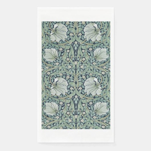 SERVIETTE EN PAPIER SERVIETTE D'HÔTE : WILLIAM MORRIS : PIMPERNEL : NA (Devant)