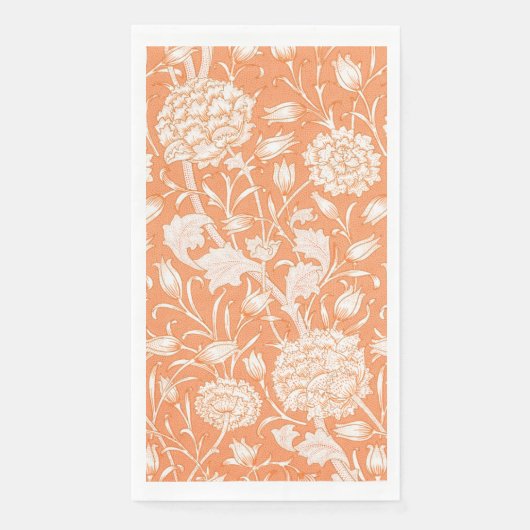 SERVIETTE EN PAPIER SERVIETTE D'HÔTE : WILLIAM MORRIS : WILD TULIP (Devant)
