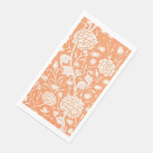 SERVIETTE EN PAPIER SERVIETTE D'HÔTE : WILLIAM MORRIS : WILD TULIP (Coin)