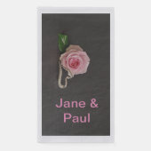 Serviette En Papier Serviette d'hôtes mariage Napkin (Devant)