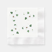 Serviette En Papier Serviette Fraise Parfait Pique-Nique (Devant)