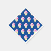 Serviette En Papier Serviette/illusima Bleu foncé (Coin)