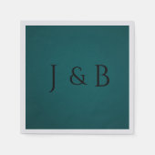 Serviette En Papier Serviette personnalisable Parfait Vert (Devant)