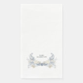 Serviette En Papier Serviette personnalisée Blu Heron (Devant)