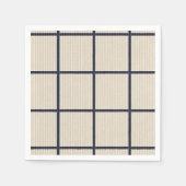 Serviette En Papier serviette rayée (Devant)