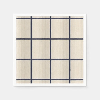 Serviette En Papier serviette rayée