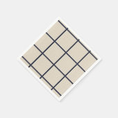 Serviette En Papier serviette rayée (Coin)