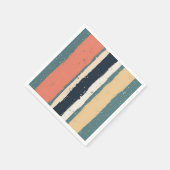 Serviette En Papier serviette rayée (Coin)