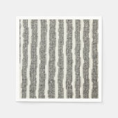 Serviette En Papier serviette rayée (Devant)