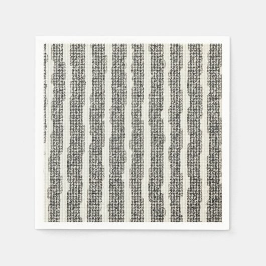 Serviette En Papier serviette rayée (Devant)