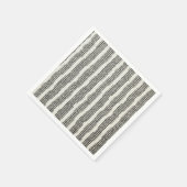 Serviette En Papier serviette rayée (Coin)