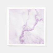 Serviette En Papier Serviette simple et parfaite en marbre violet (Devant)