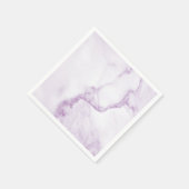 Serviette En Papier Serviette simple et parfaite en marbre violet (Coin)