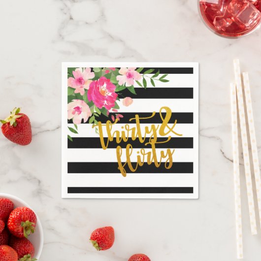 Serviette En Papier Serviette Trente et Vierge - Grandes Blances (En situation)