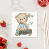 Serviette En Papier Serviettes 3 plis C'est un garçon (En situation)