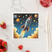 Serviette En Papier Serviettes à roquettes ! (En situation)