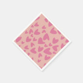 Serviette En Papier Serviettes à thème de la Saint-Valentin (Coin)