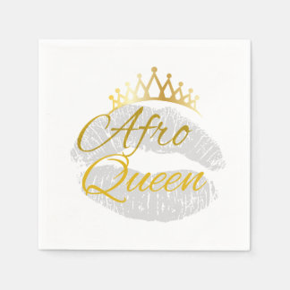 Serviette En Papier Serviettes Afro Party