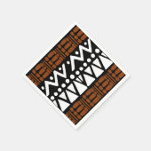 Serviette En Papier serviettes afrocentriques de style africain (Coin)