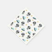 Serviette En Papier Serviettes Aliens (Coin)