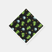 Serviette En Papier Serviettes Aliens (Coin)