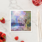 Serviette En Papier Serviettes Angel (En situation)