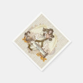 Serviette En Papier serviettes Angel Memorial (Coin)