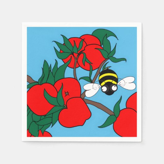 Serviette En Papier Serviettes Apple Delight (Devant)