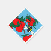 Serviette En Papier Serviettes Apple Delight (Coin)