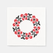 Serviette En Papier Serviettes au design ukrainien (Devant)