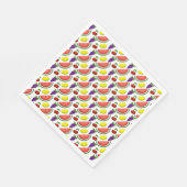 Serviette En Papier Serviettes aux fruits mélangés (Coin)