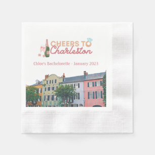 Serviette En Papier Serviettes Bach Party "à Charleston"